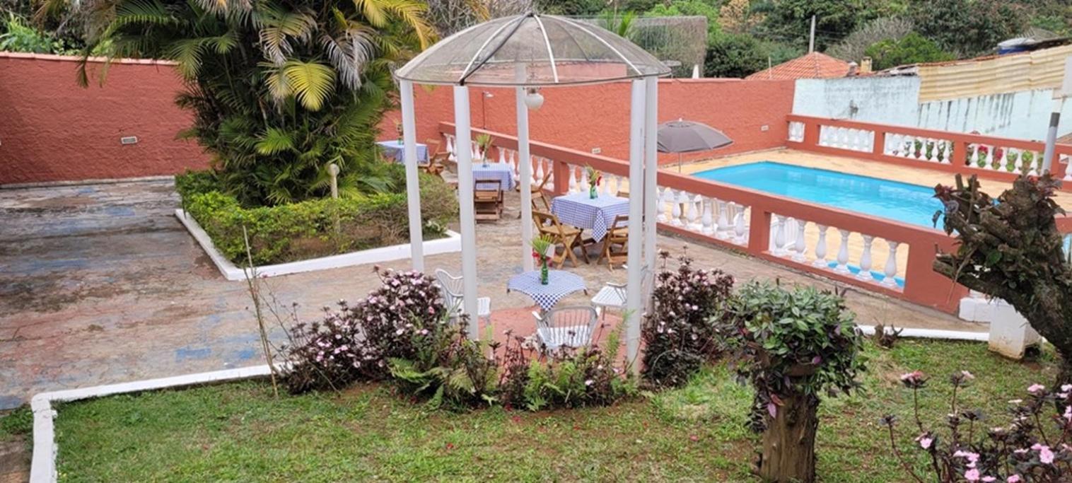 Linda Chacara Com Piscina Churrasqueira E Wi-Fi Майринке Екстериор снимка